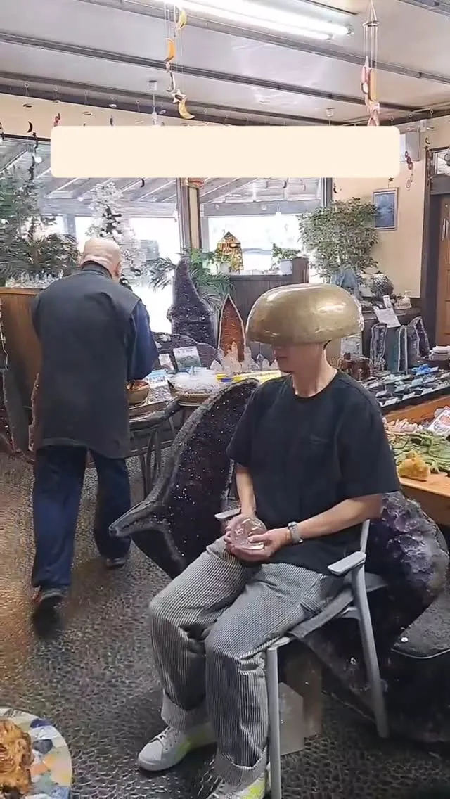 シンギングボール体験をしていただきました。