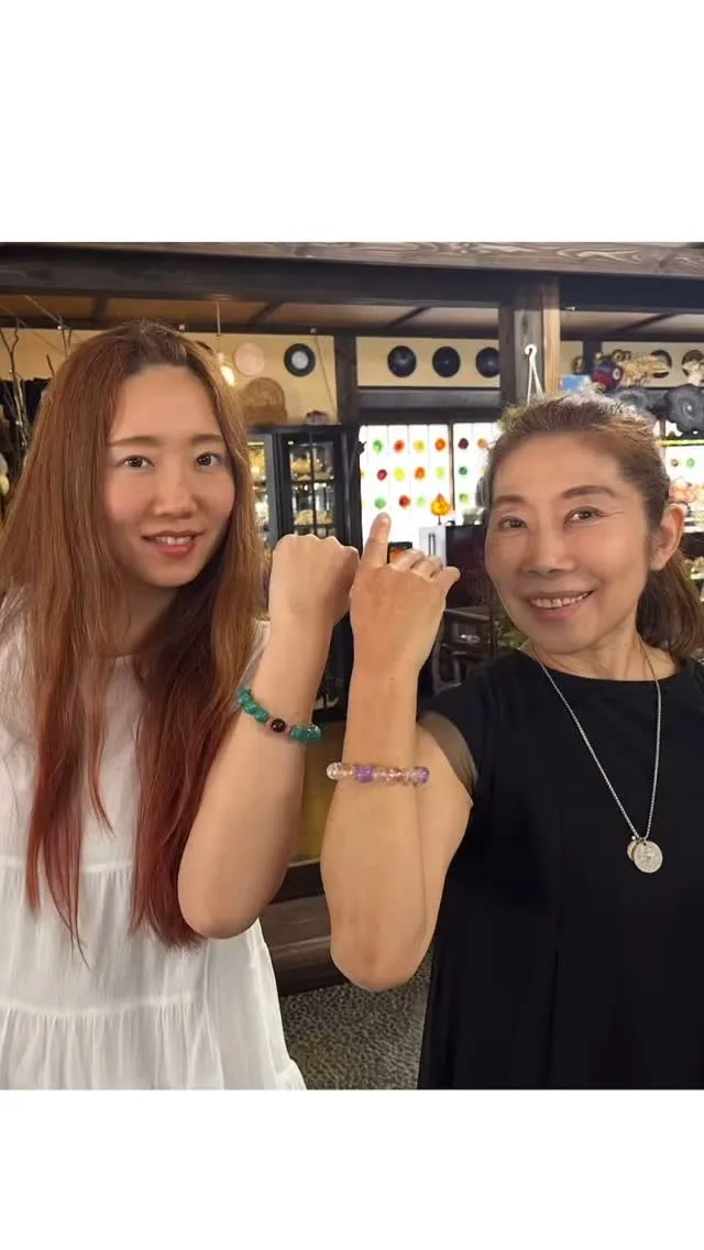 親娘でご来店になられました。